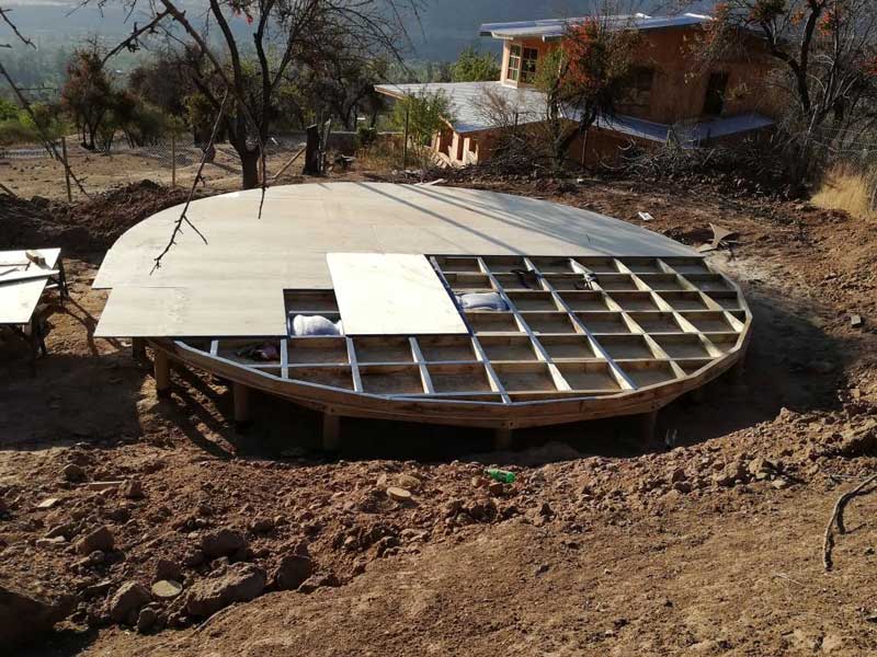 Base instalación Yurta