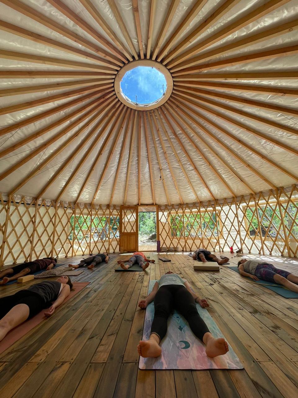 Yurta patagonia salon de yoga