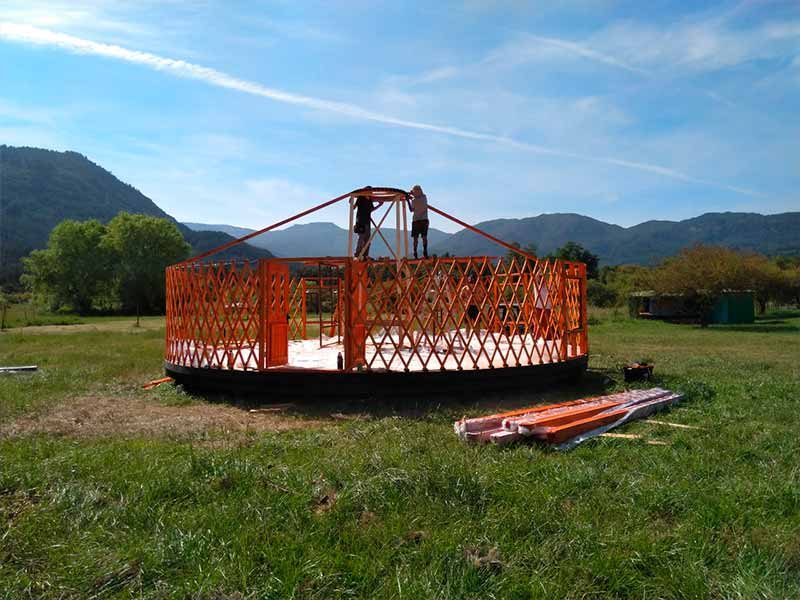 Armado e Instalación de Yurtas