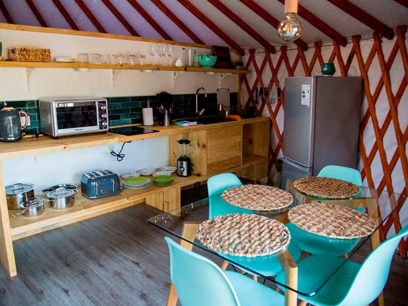 Interior Yurta